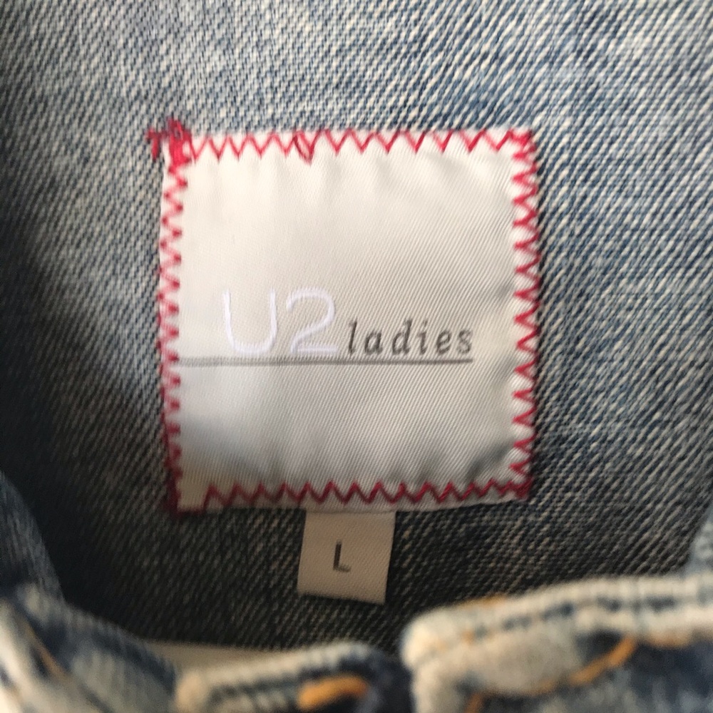 U2 Ladies denim jacket - Picture 3 of 6